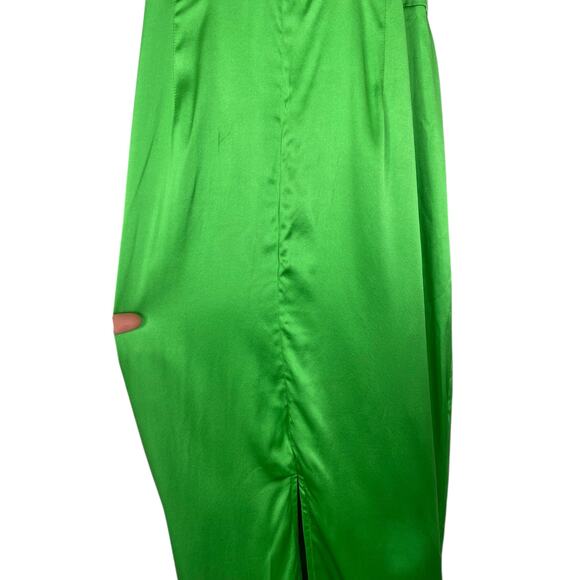 Retrofete Margot Maxi Silk Dress Rhinestone Statement Party Formal Gala Guest M - Picture 7 of 16